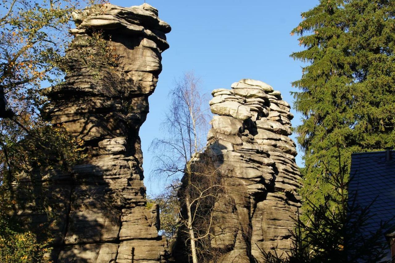 Im Erzgebirge Wandern, Fahrrad Fahren Oder Entspannen